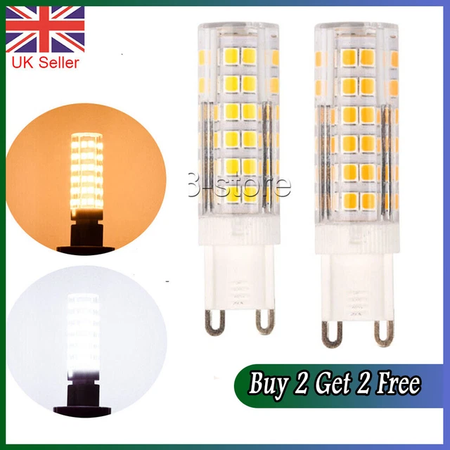 G9 7W LED Light Bulbs Capsule Replace Halogen Bulb Warm Cool White AC220-240V
