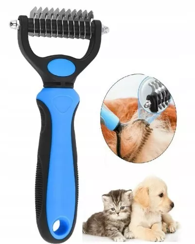 Spazzola Cardatore Per Cane E Gatto A Pelo Lungo Pettine Slanatore Sottopelo 3