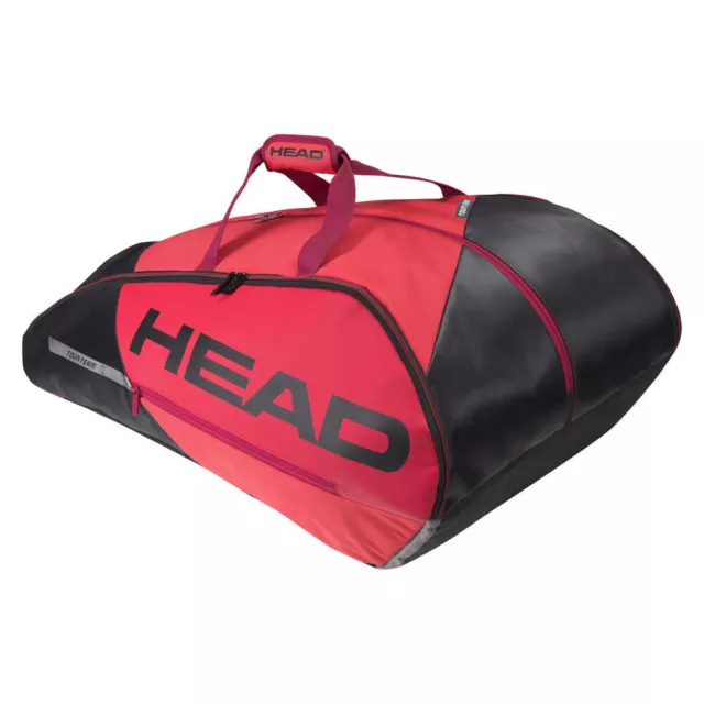 Head Tour Team 12R Monstercombi Black/Red Racket Bag