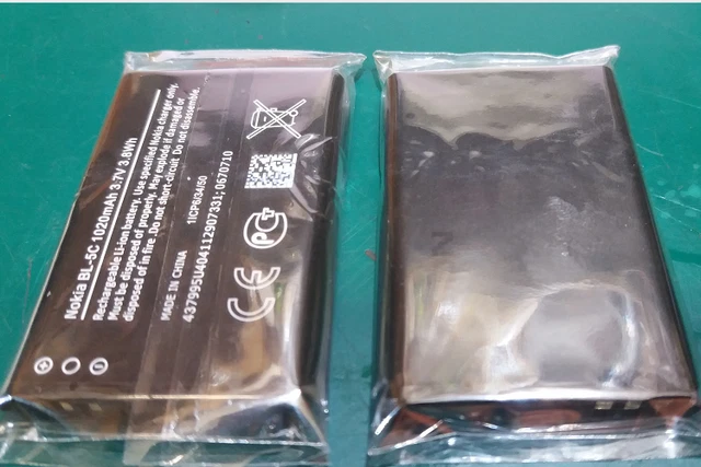 1pcs New Battery For Nokia BL5C 2700 N71 N70 E60 BL-5C 1020mAh