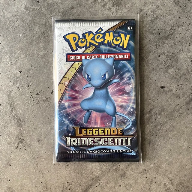 Pokemon Leggende Iridescenti bustina carte ITA SEALED semi vintage lotto psa