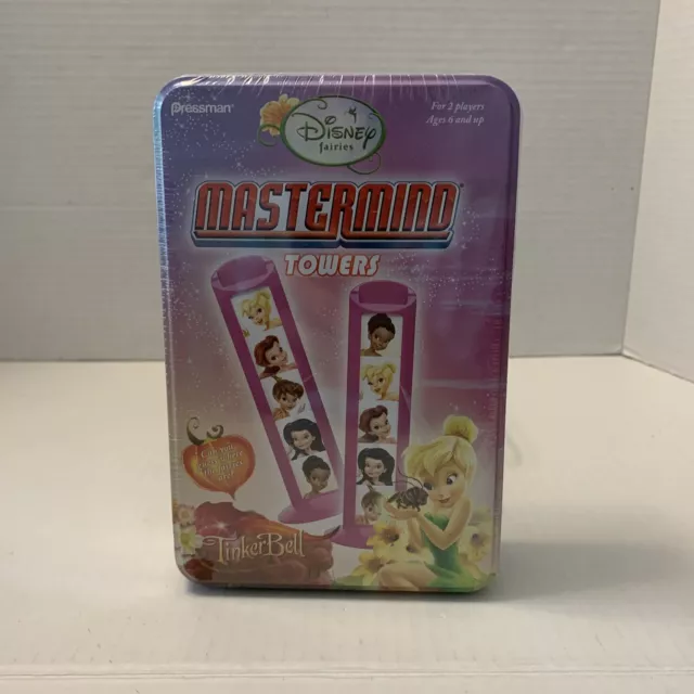 NEW SEALED DISNEY Fairies Mastermind Towers Game Tinkerbell 2 Players ...