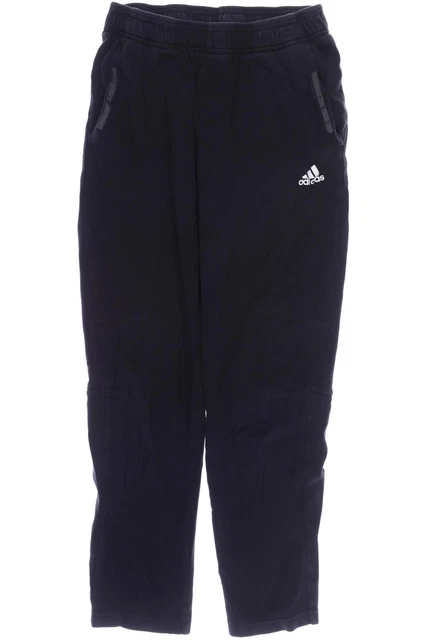Pantaloni in tessuto Adidas ragazzi pantaloni pantaloni taglia EU 164 cotone nero #o0u3a0l