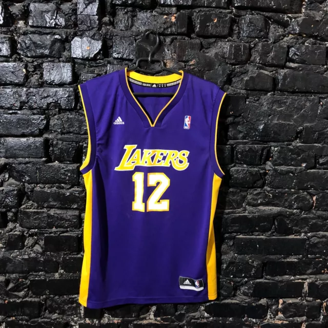 Howard Los Angeles Lakers Jersey NBA Basketball Shirt Purple Adidas Mens Size M