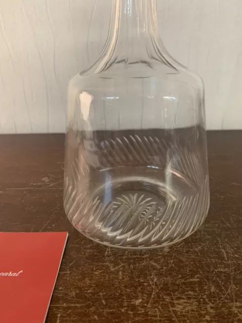 Carafe modèle ? en cristal de Baccarat