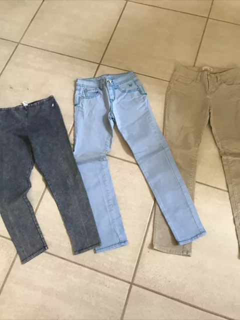 GIRLS Jeans- LOT OF 3 Sizes: Medium & Size 10-77Kids Old Navy Justice