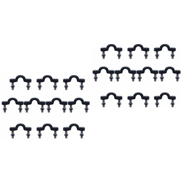 100 Pcs Boucle De Poignée Attacher Pad Eye Avec Coussin Kayak