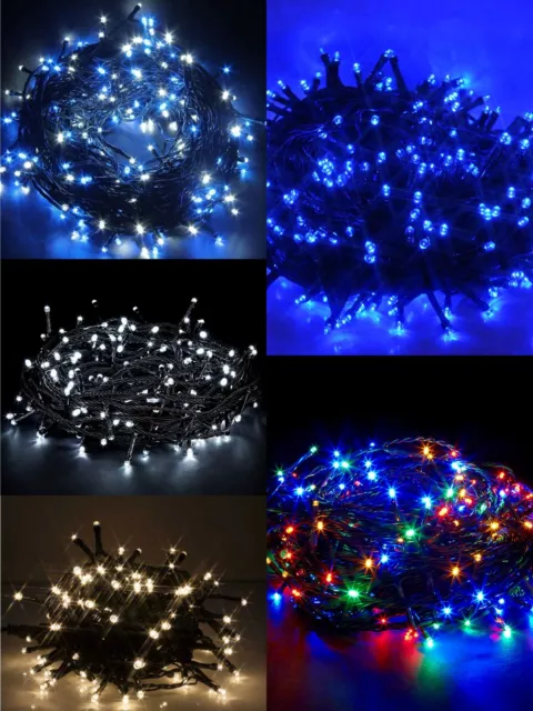 Waterproof 100-1000LED Christmas String Lights with 8 Modes & 8HRS Timer, Memory