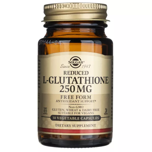 Solgar L-Glutathion 250 mg, 30 Kapseln