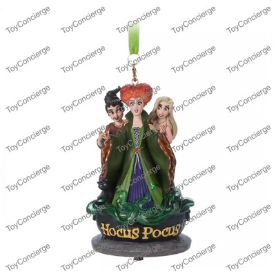 ^ DISNEY STORE SKETCHBOOK ORNAMENT 2022 - HOCUS POCUS - LIGHT UP
