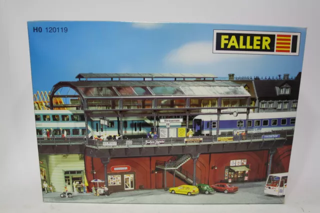 FALLER  HO 1:87 BAUSATZ 120119 S-Bahn Station  OVP  PP5854