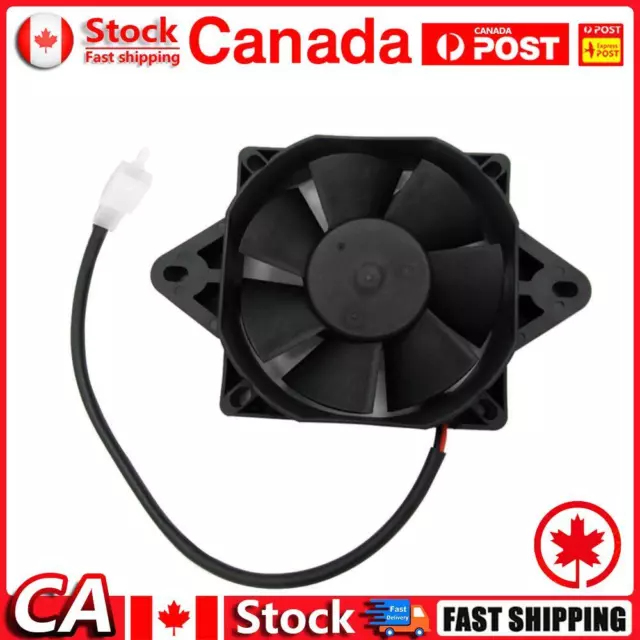 Radiator Thermo Electric Cooling Fan for 150cc 250cc Quad Dirt Bike ATV  CA
