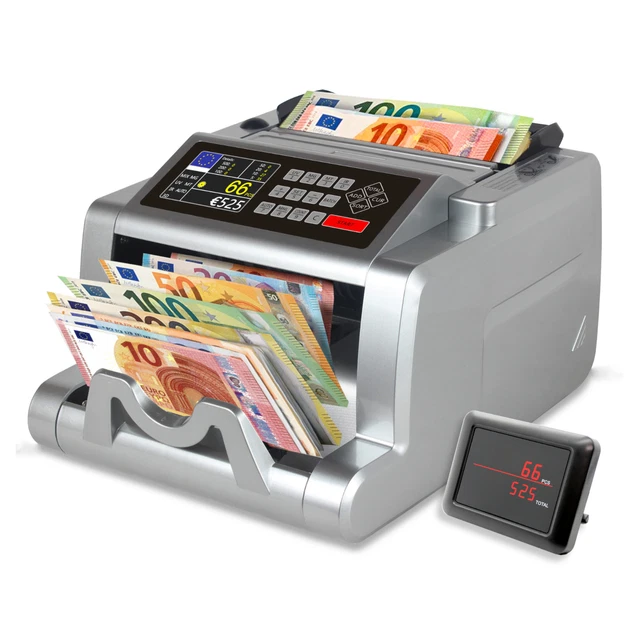 Contatore Banconote BEITZ BS-5300 - Riconosce Euro E Dollari, Controllo UV/MG, Display Valore, 900pezzi/min - Foto 5