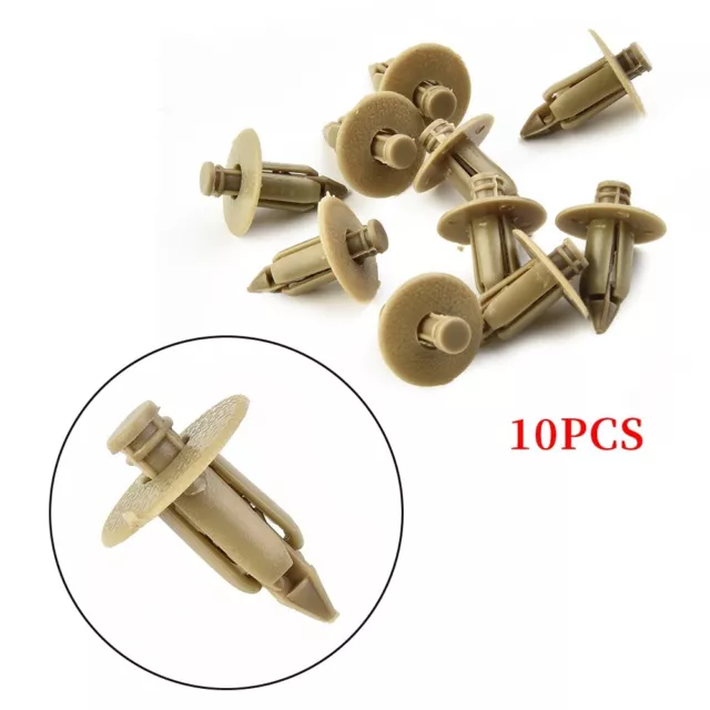 Pièce Voiture Rivets Broche Poussoir Remplacement Attache 10pcs Bord Pince Porte