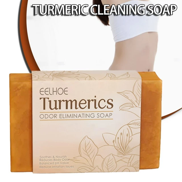 Turmerics Odor Eliminating Soap Soothing and Moisturizing Skin Deep I