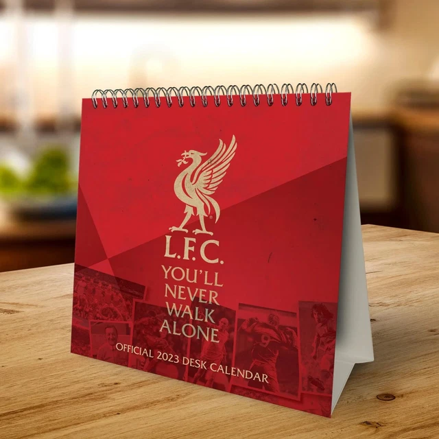 2023 CALENDAR LIVERPOOL FC Official Desk Easel by Danilo D28237 3.78