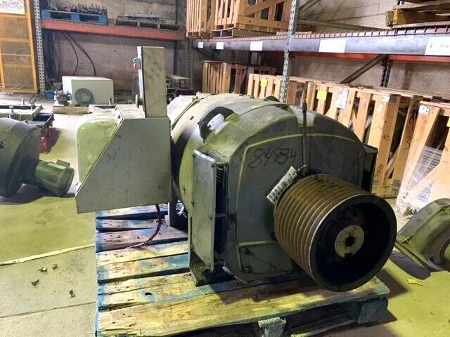 300 HP DC General Electric Motor 1750 RPM Fr 506AY Frame DPFVBB 500 V EOK