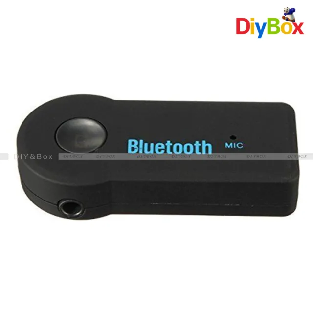 3,5 mm Wireless Bluetooth V3.0 Stereo Audio Auto Receiver + Audiokabel für Auto 3