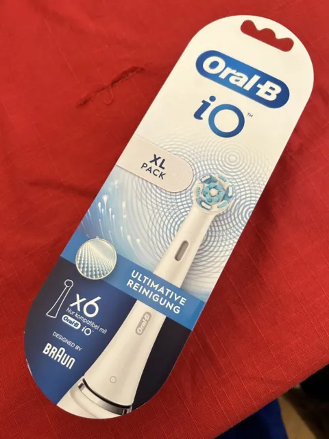 Spazzole di ricambio Oral-B iO Ultimate Cleaning white spazzole a innesto 6 pezzi