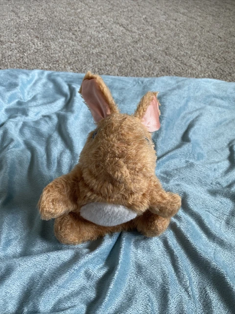Vintage 1981 Fisher Price 163 Hoppie Bunny Hand Puppet Stuffed  Plush Toy