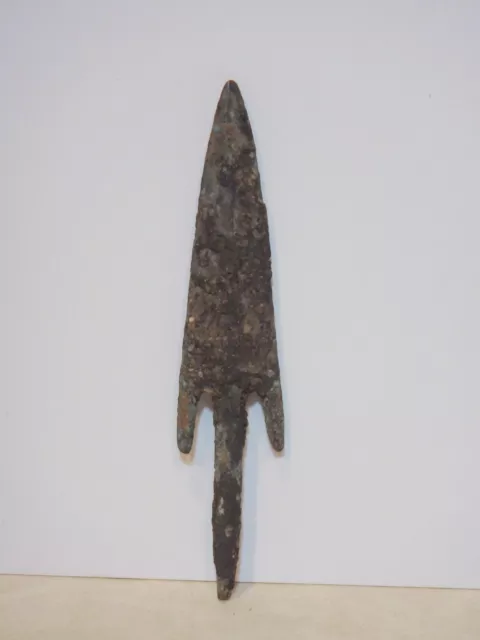 Rare Ancient Egyptian Bronze Tanged Arrowhead 20th-22nd Dynasty, 1200-800 BC