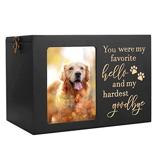 Pet Memorial Urns for Dog or Cat Ashes, Large Large - Capacity 90 Cubic Inches