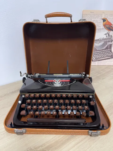 1952 SCHMITT EXPRESS No. 20 !!! Bakelit typewriter Schreibmaschine antik vintage