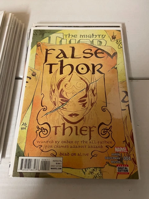 MIGHTY THOR (2016 Marvel vol. 2) #4 VF/NM 1st Print Jane Foster Avengers 🔥🔥