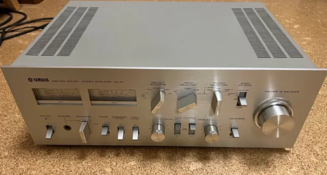 YAMAHA CA-R1 (CA-810) AMPLIFIER Verstärker SERVICED VINTAGE LEGEND aus Japan 2