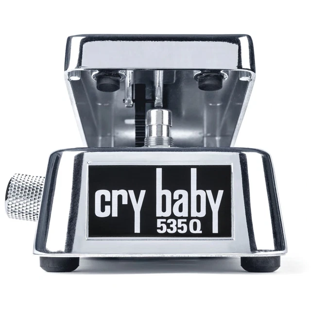 Pédale d'effets multi-wah Dunlop 535Q-C Cry Baby, chrome