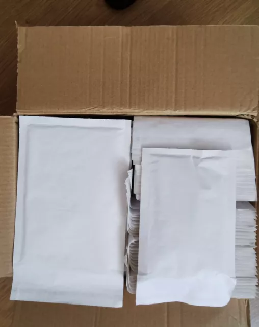 Lot de 100 Enveloppes Bulles Air Pochettes  Matelassées 13x18 et 23x16