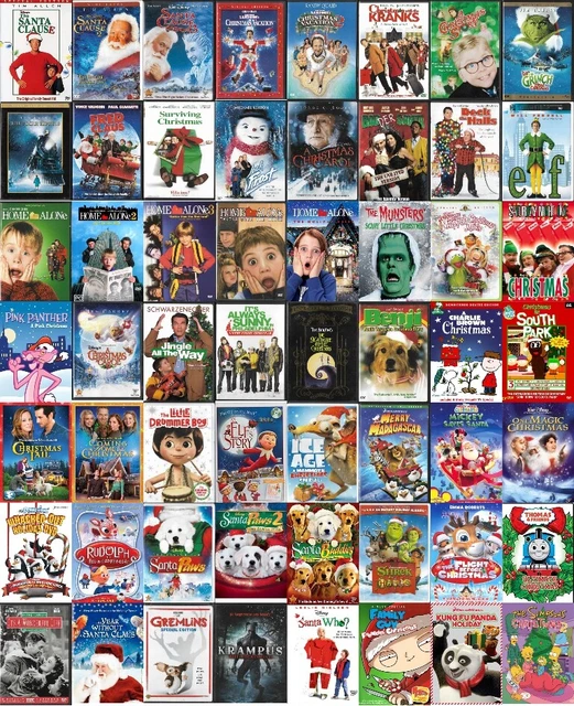 DVD Mania Pick Your Movies Best Christmas Holiday Movies Combined Ship DVD Lot