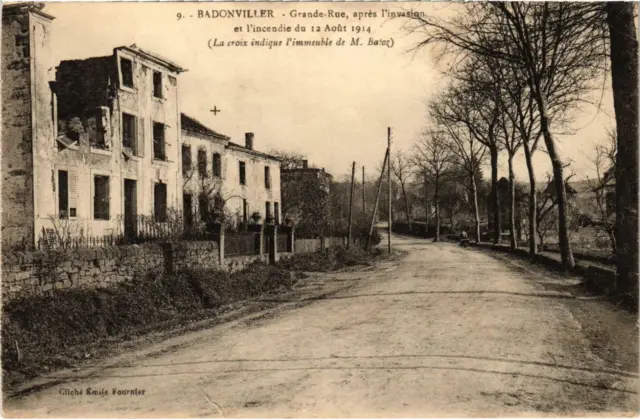 CPA Brandonviller Grande rue MEURTHE et MOSELLE (101895)