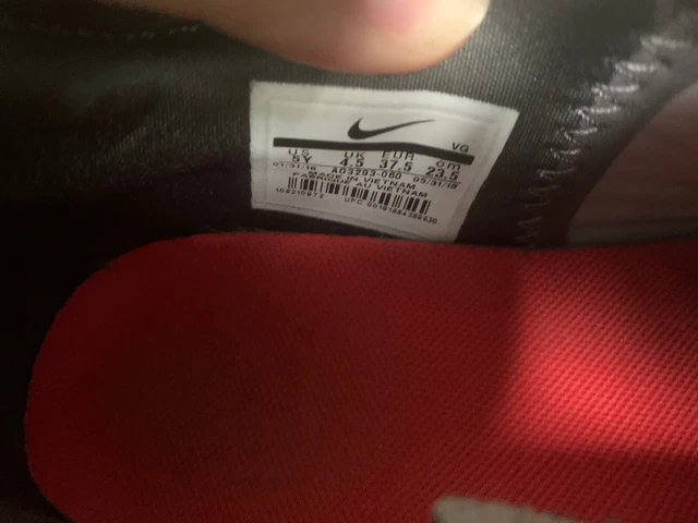 Nike Phantom VSN  Gr. 37,5, grau rot Fußballschuhe 3