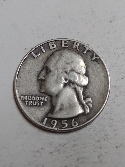 1956 D Washington Quarter