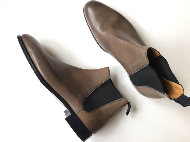 EDWARD GREEN CAMDEN Chelsea Boot Cloud Antique Leather 10.5 