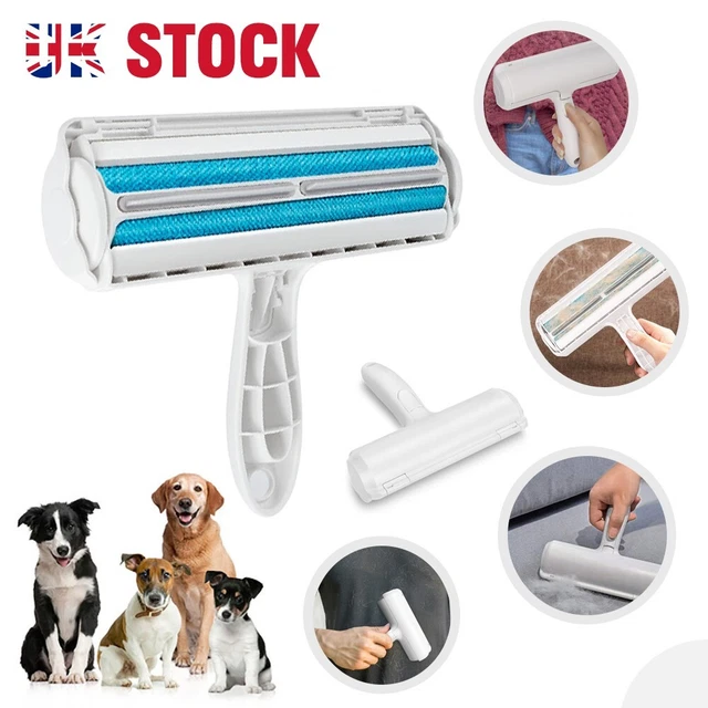 Reusable Pet Hair Remover Sofa Clothes Lint Cleaning Brush Dog Cat Fur Roller US