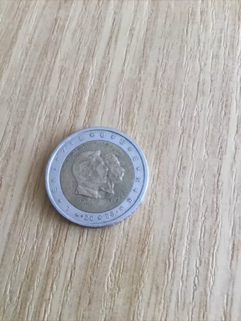 2 Euro ,2005 , Luxemburg , Henri und Adolph ,zirkuliert ,           M1