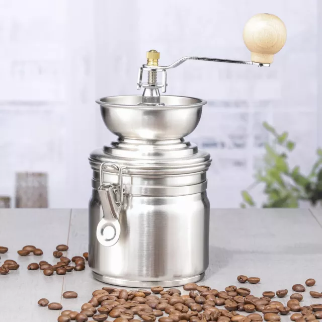 Molino de Café Acero Inox Con Molinillo Cerámica Handkaffeemühle Manual