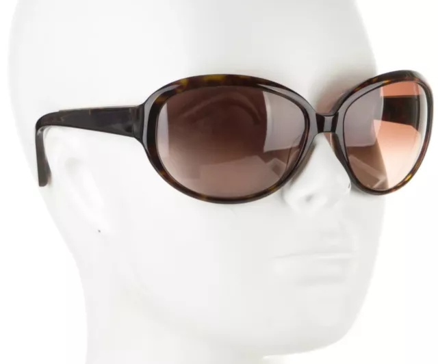 David Yurman Oval Sunglasses-Dy032-Beautiful, Brown Tortoiseshell-Gold Trim