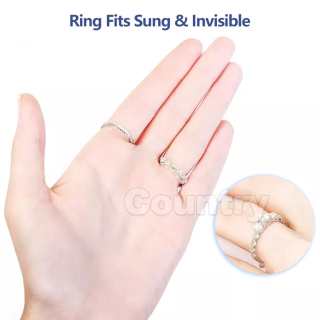 Ring Size Adjusters Reducers Spiral Invisible Snugs Guard Resizer Adjusters Tool 2