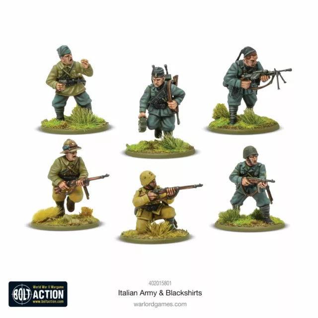 Italian Army & Blackshirts Bolt Action