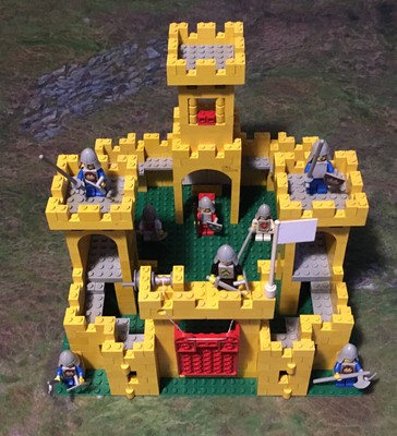 Set 375-6075 Castelli Lego 3596pb31 Bandiera Castello Cavaliere 