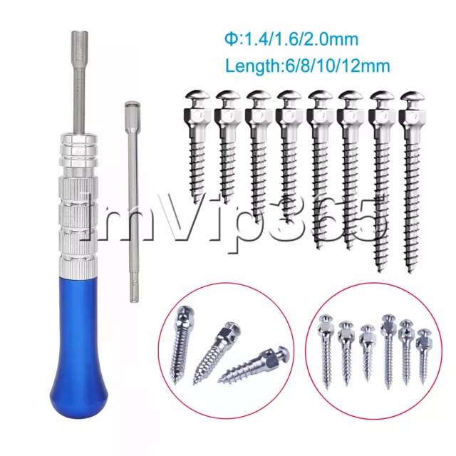 Self Drilling Tool Kit Orthodontic Micro Screw Driver Dental Instrument  Fixation