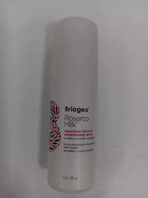 Briogeo Farewell Frizz Rosarco Milk Leave-in Conditioning Spray 5oz  FREE SHIP