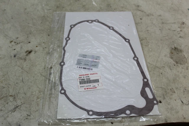 New Kawasaki OEM, Gasket, Clutch Clover 11060-1532
