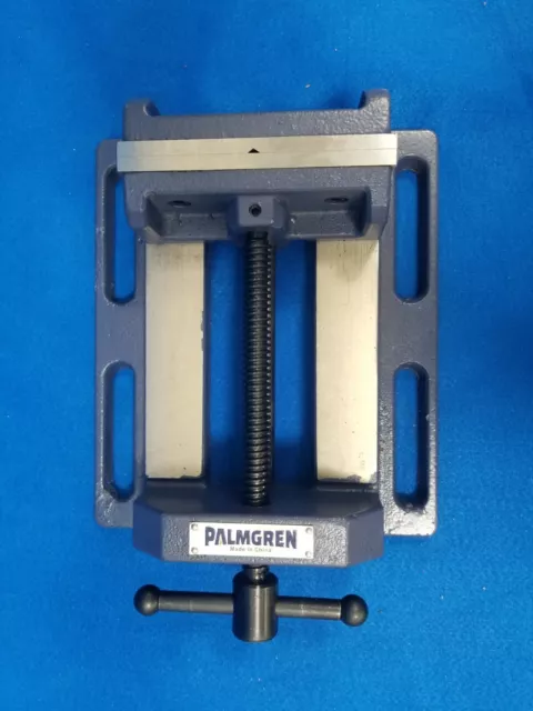 PALMGREN 9612601 Low Profile Drill Press Machine Vise, 6", Fixed