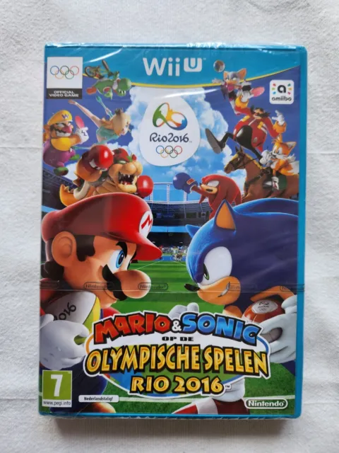 Ned Mario & Sonic At The Rio 2016 Olympic Games - NIntendo Wii U - New & Sealed