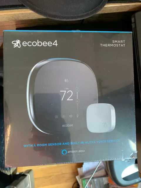 TOUT NEUF thermostat intelligent compatible Ecobee4 Alexa avec capteur - (EBSTATE401)