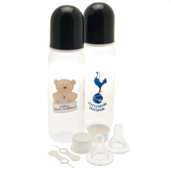 2 botellas de alimentación Tottenham Hotspur FC